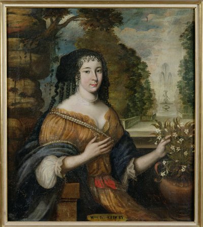 Madeleine de Scudery (1607-1701) de French School